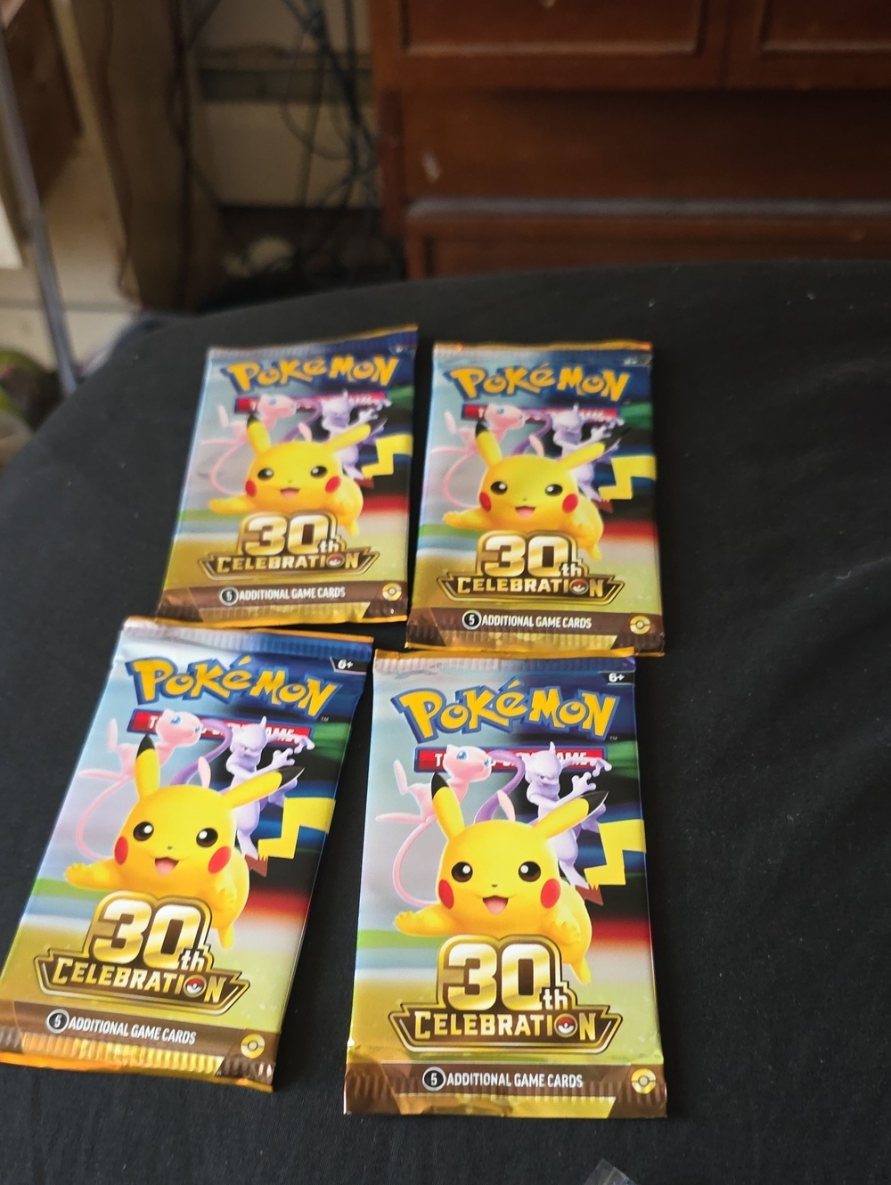 30th Celebration Pikachu Booster Pack - Yellow
